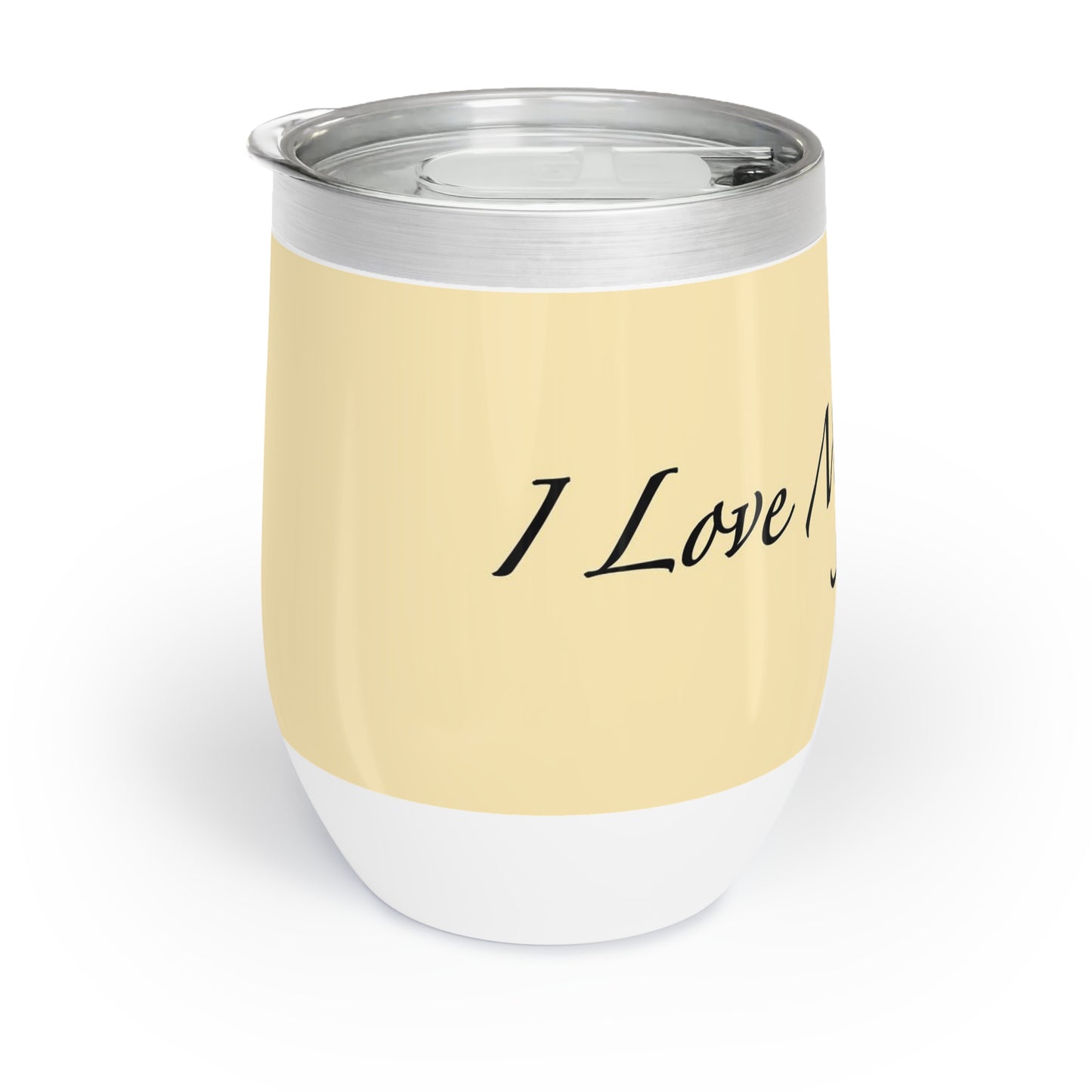 Amo a mis gatos - Vaso de vino - Plátano