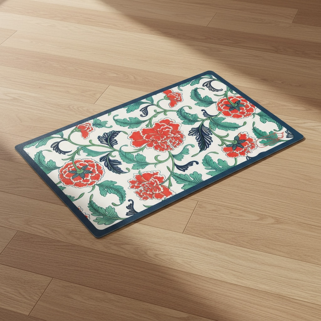 Red Floral Pattern