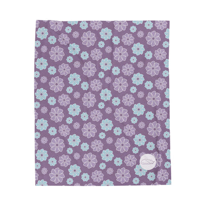 Manta de felpa de pana - Lapislázuli