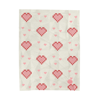 Manta de felpa de pana - Violeta imperial