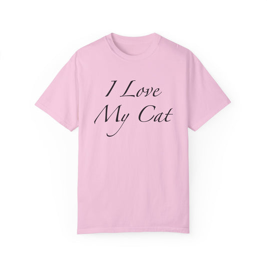 Amo a mi gato - Camiseta unisex (14 colores)