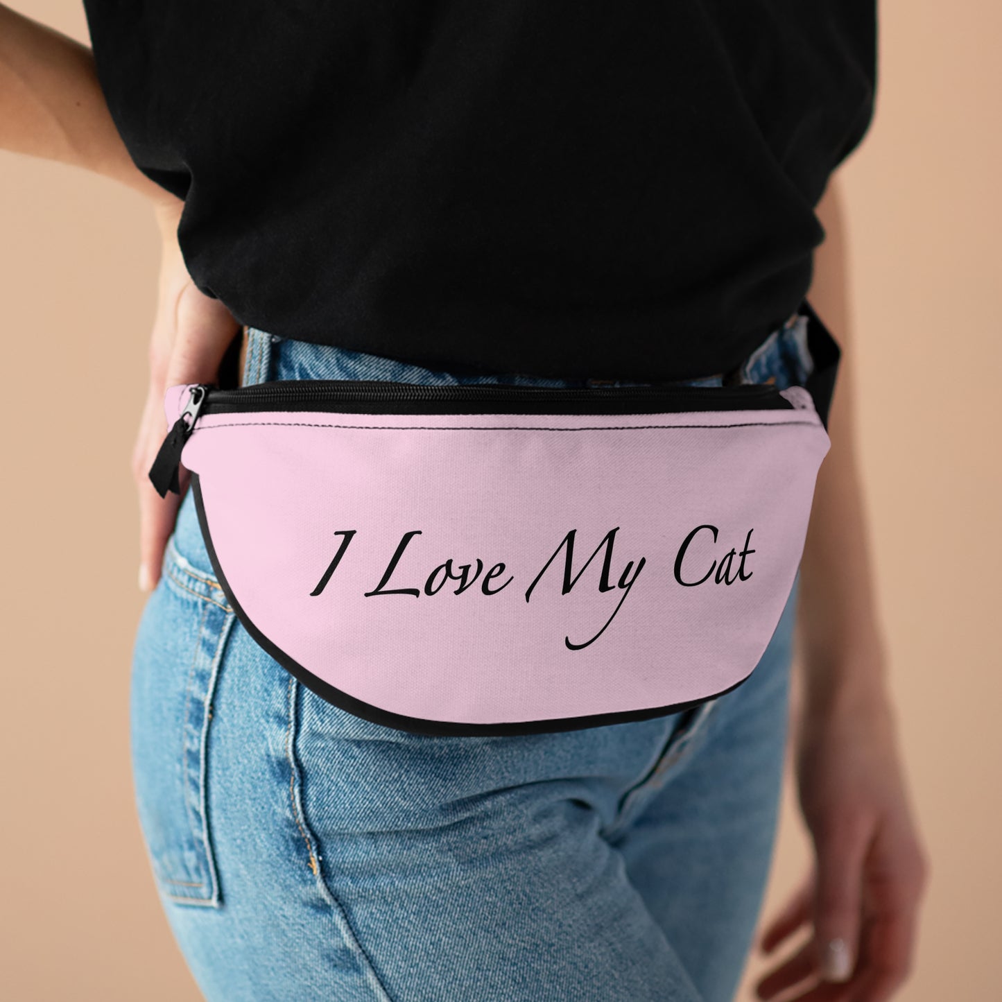 I Love My Cat - Fanny Pack - Blossom