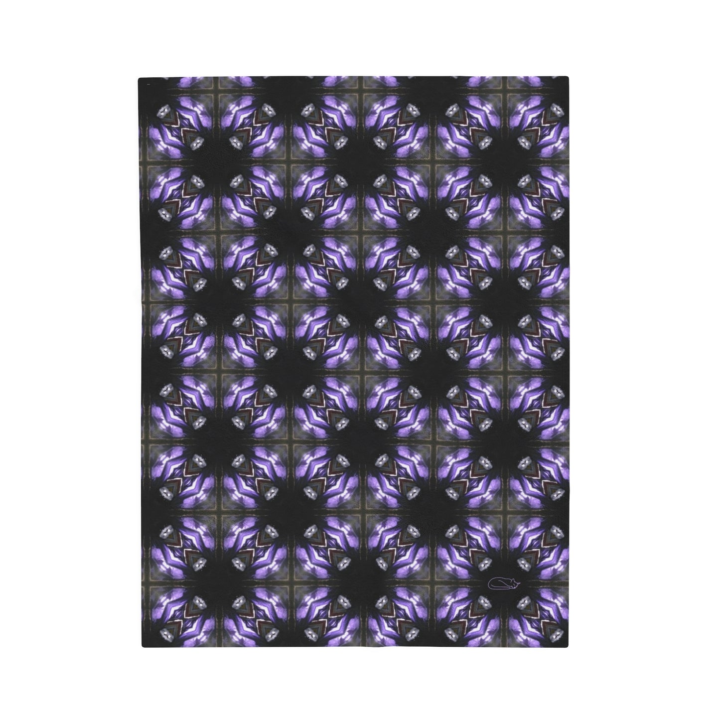 Velveteen Plush Blanket - Lavender Quartz