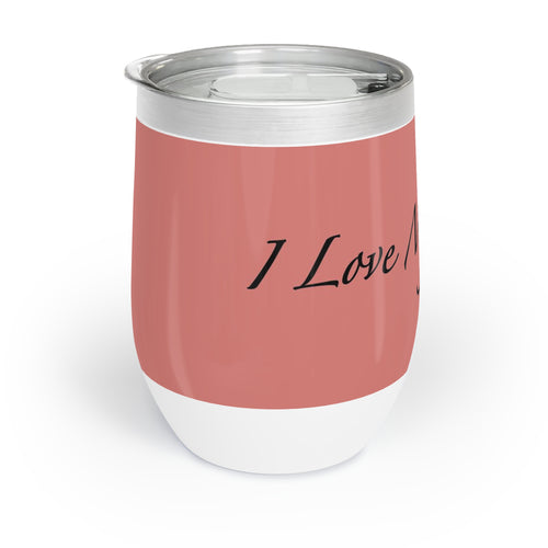 I Love My Cats - Wine Tumbler - Watermelon
