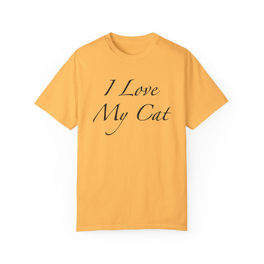 Amo a mi gato - Camiseta unisex (14 colores)