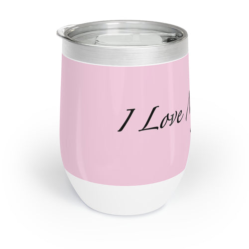 I Love My Cat - Wine Tumbler Blossom