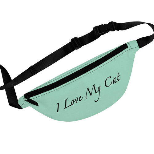 I Love My Cat - Fanny Pack - Island Reef