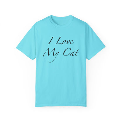 Amo a mi gato - Camiseta unisex (14 colores)