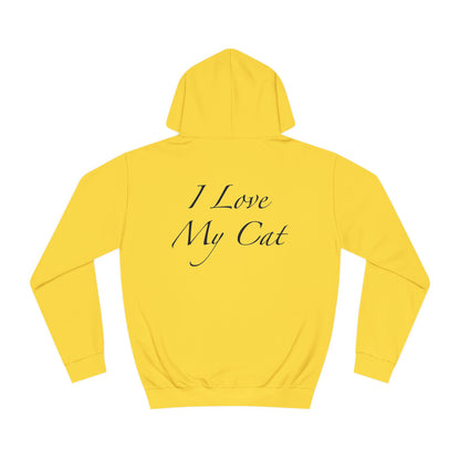 I Love My Cat - Unisex Hoodie (14 Colors)