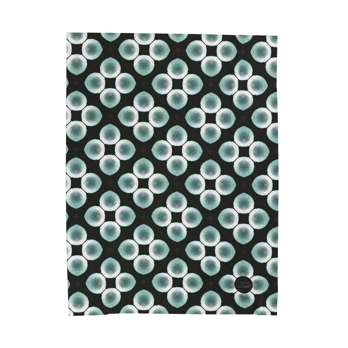 Velveteen Plush Blanket - Verdigris