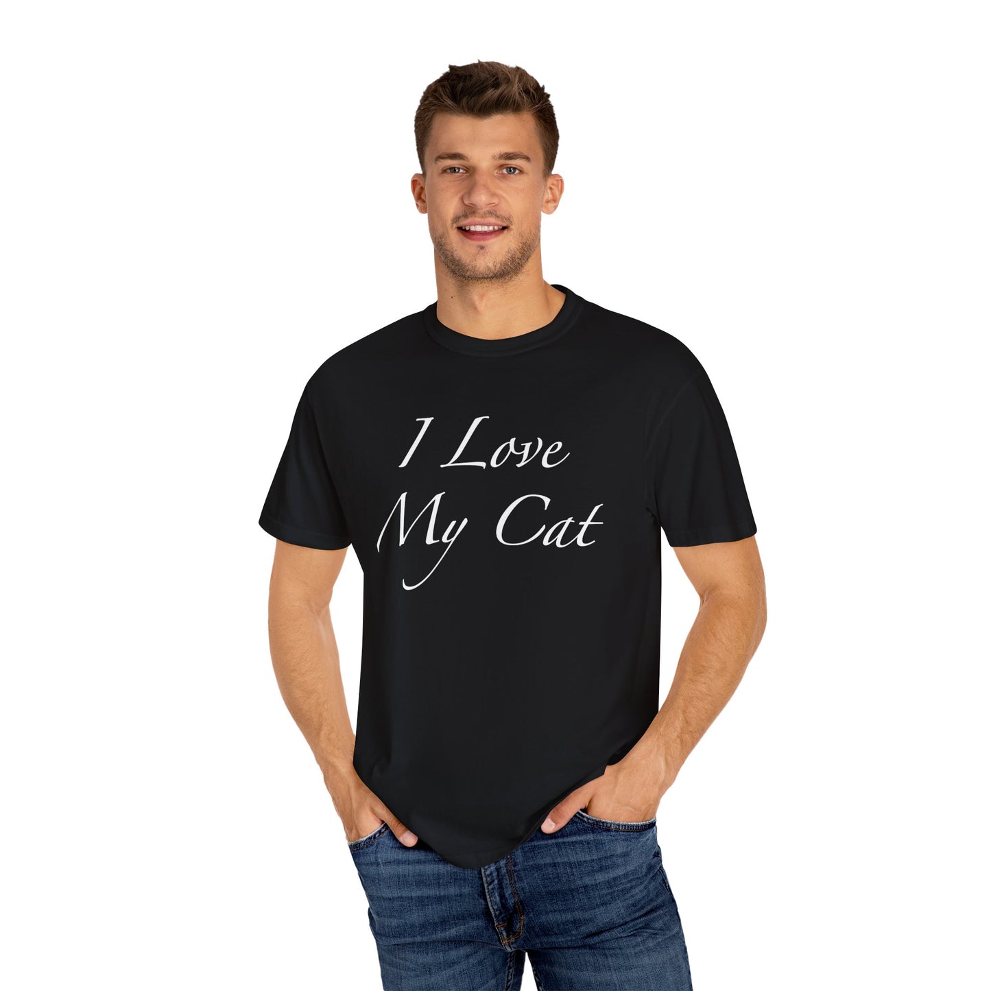 Amo a mi gato - Camiseta unisex (14 colores)