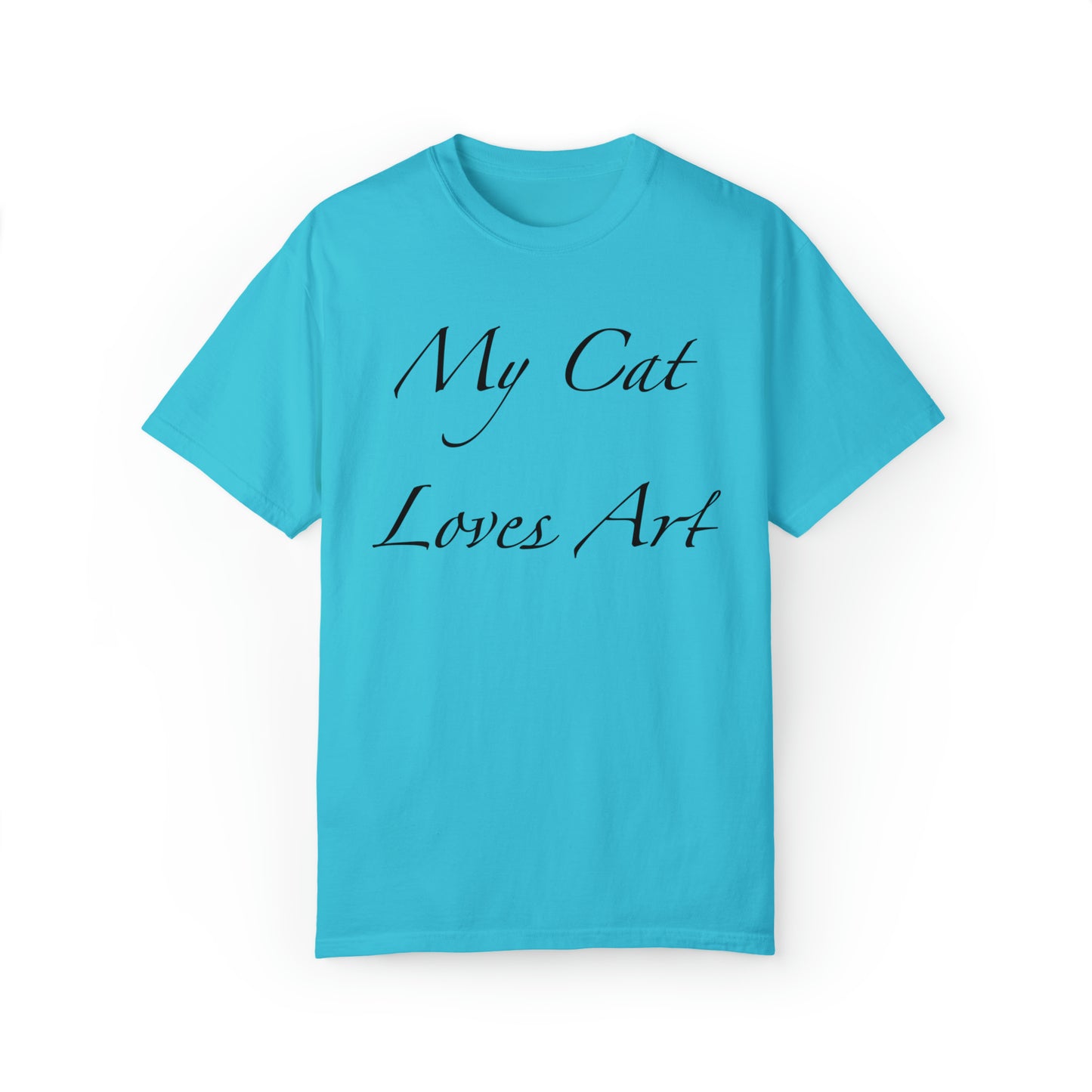 My Cat Loves Art - Unisex T-shirt (14 colors)