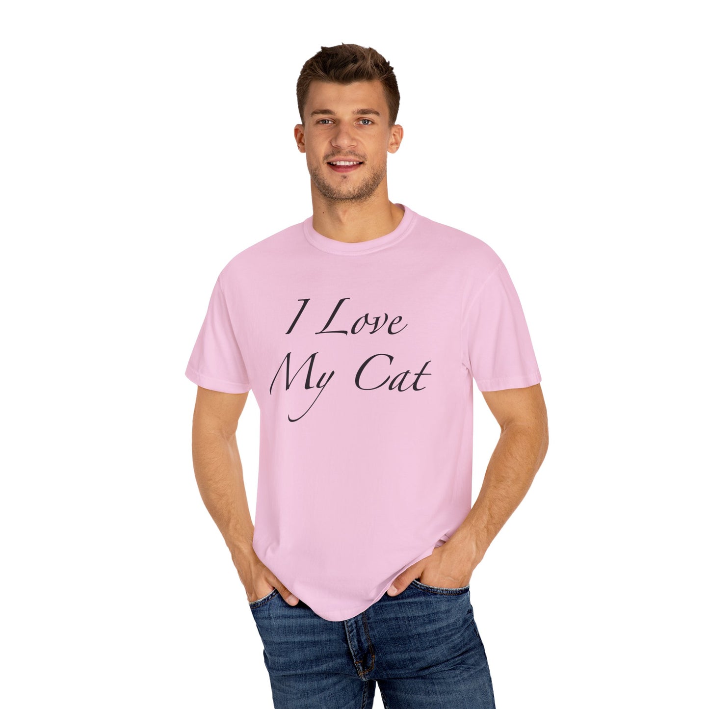 Amo a mi gato - Camiseta unisex (14 colores)