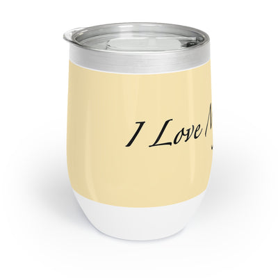 Amo a mis gatos - Vaso de vino - Plátano