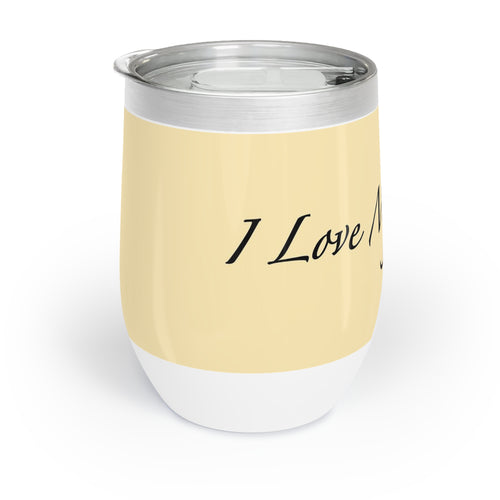 I Love My Cats - Wine Tumbler - Banana