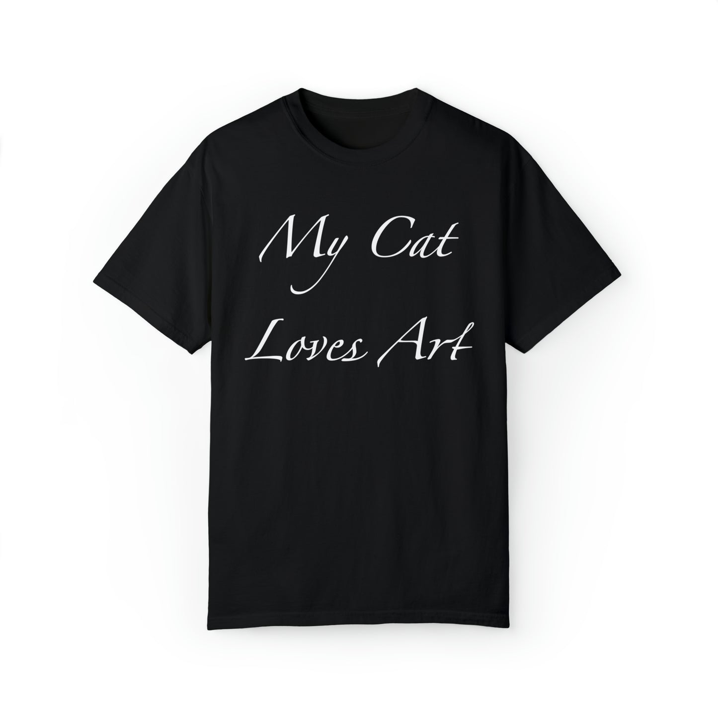 My Cat Loves Art - Unisex T-shirt (14 colors)