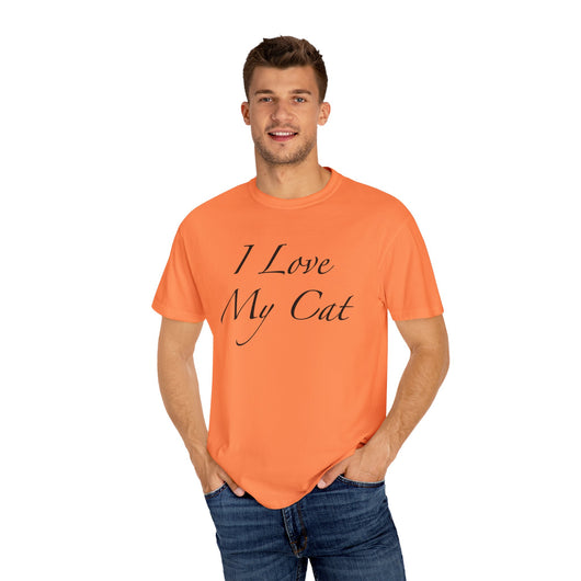 Amo a mi gato - Camiseta unisex (14 colores)