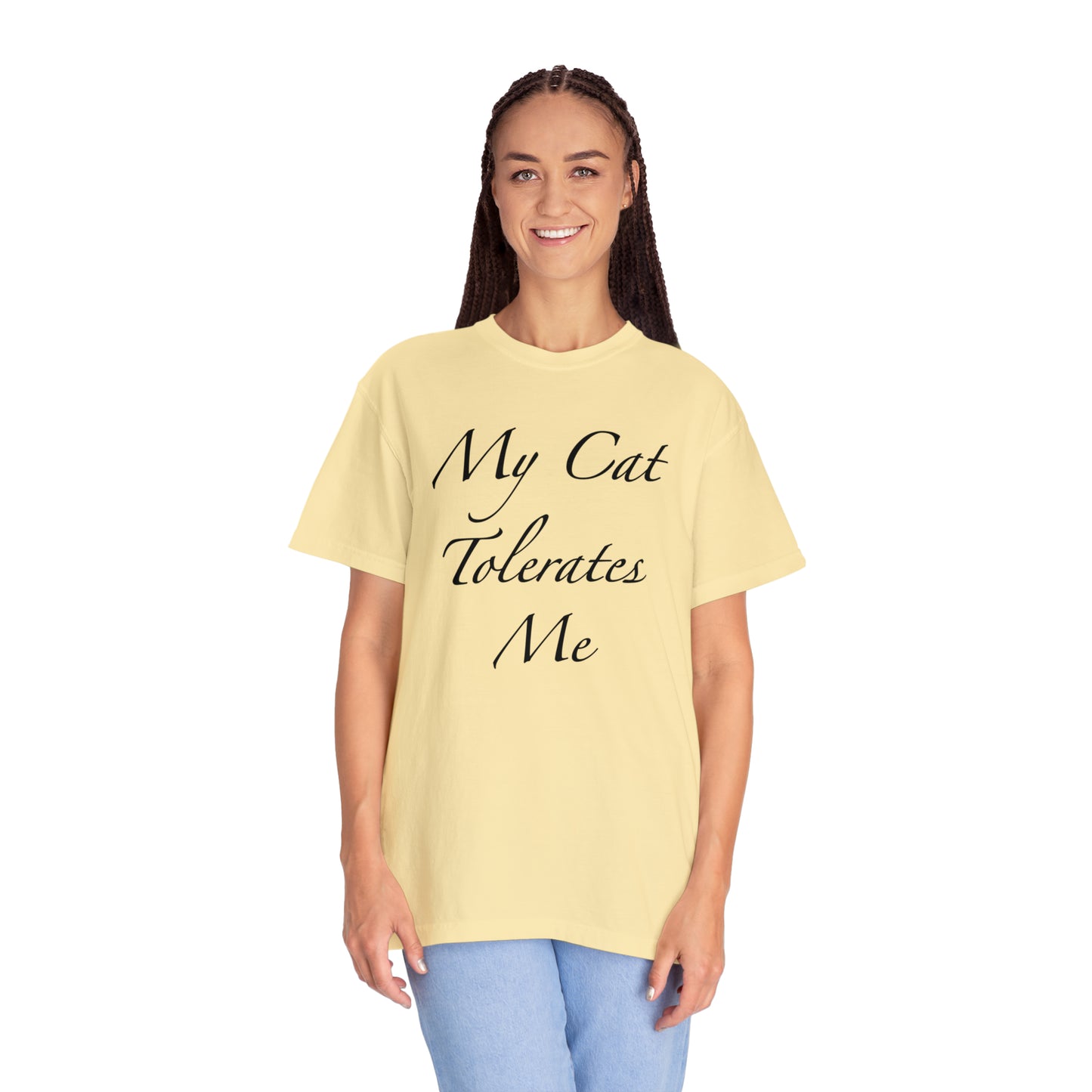 My Cat Tolerates Me - Unisex T-shirt (14 colors)