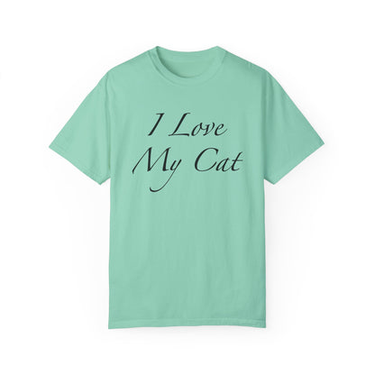 Amo a mi gato - Camiseta unisex (14 colores)