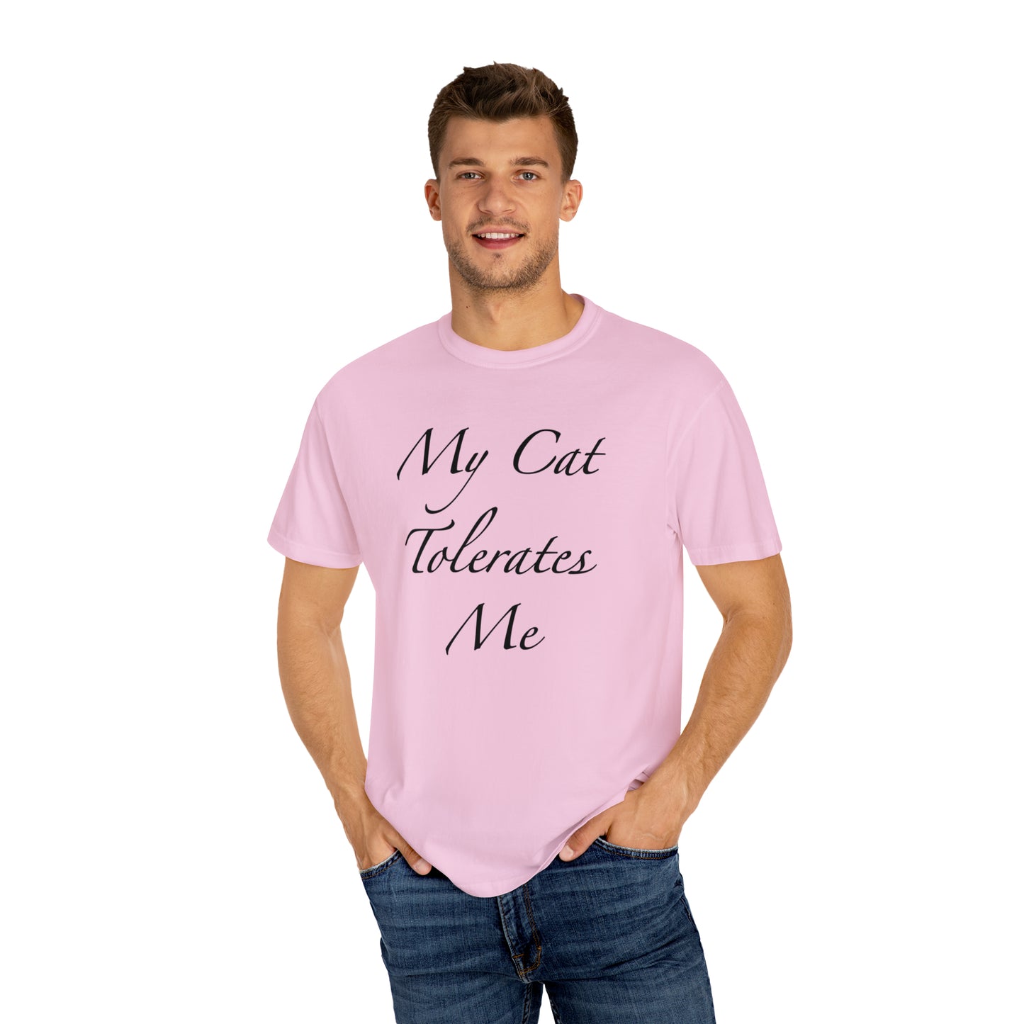 My Cat Tolerates Me - Unisex T-shirt (14 colors)