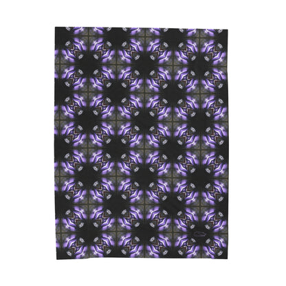 Velveteen Plush Blanket - Lavender Quartz