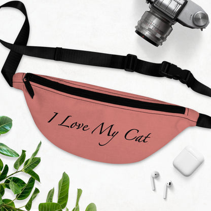 I Love My Cat - Riñonera - Sandía