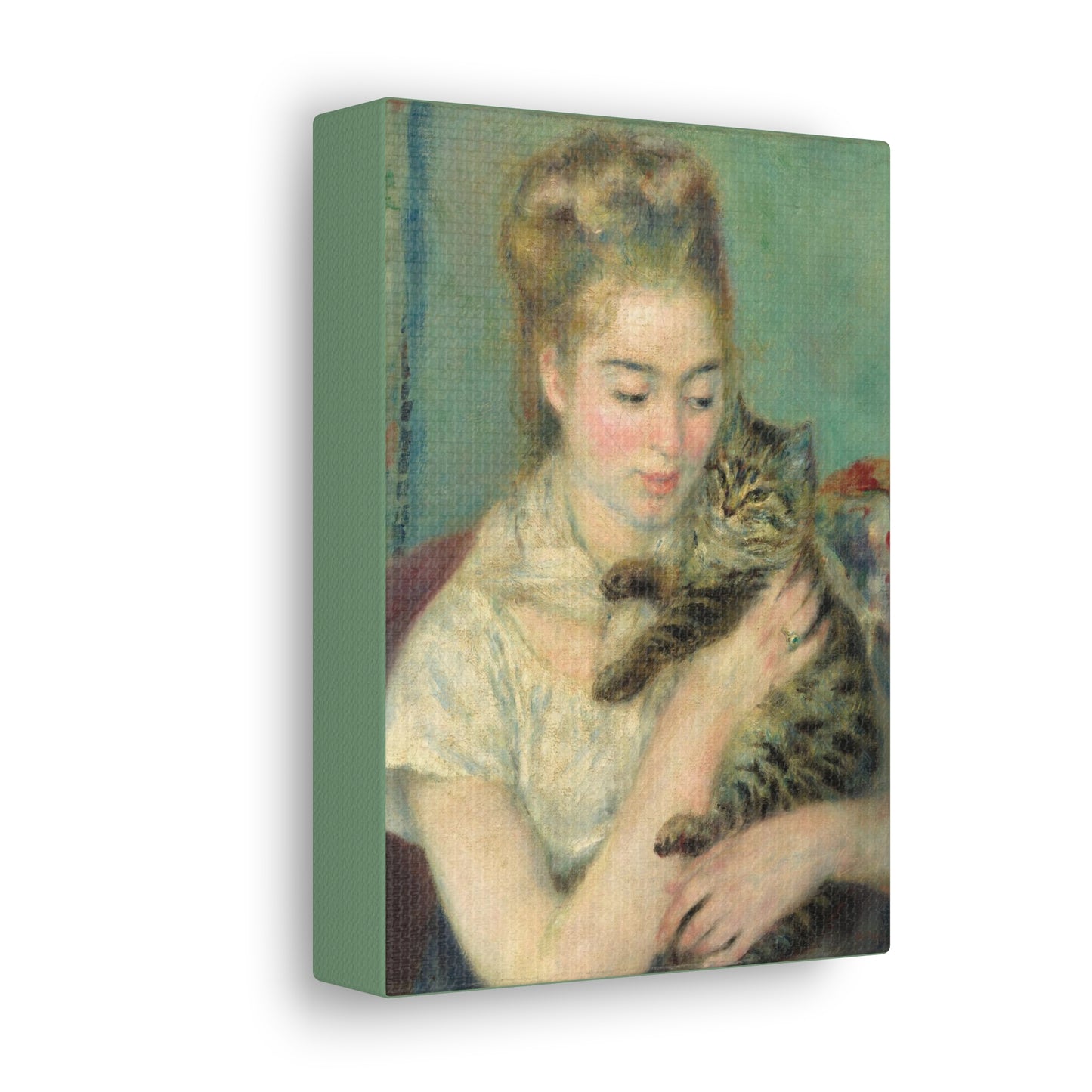 Woman with a Cat