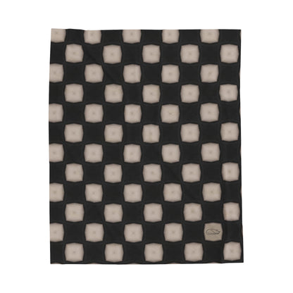 Velveteen Plush Blanket - Chessboard