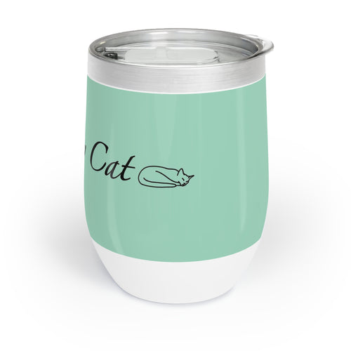 I Love My Cat - Wine Tumbler - Island Reef