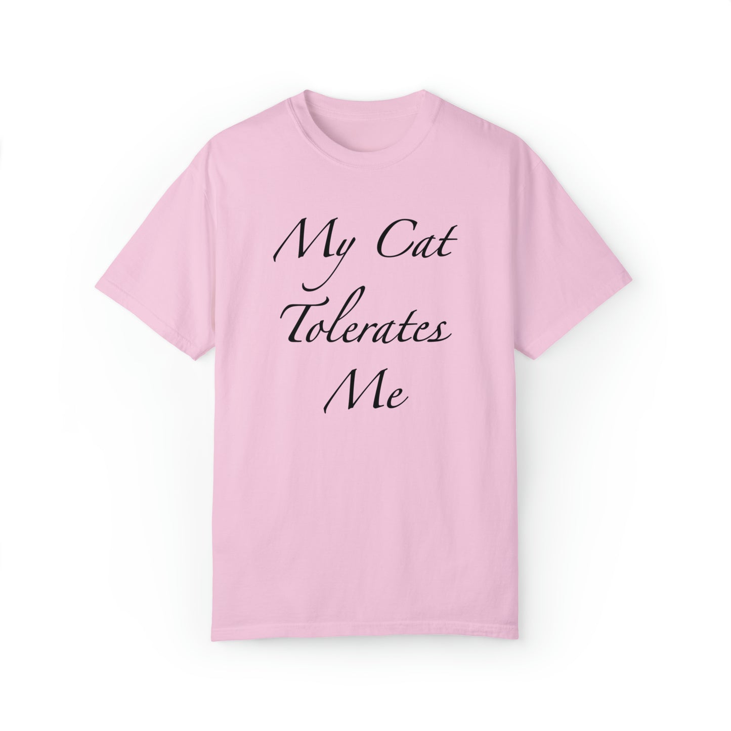 Mi gato me tolera - Camiseta unisex (14 colores)