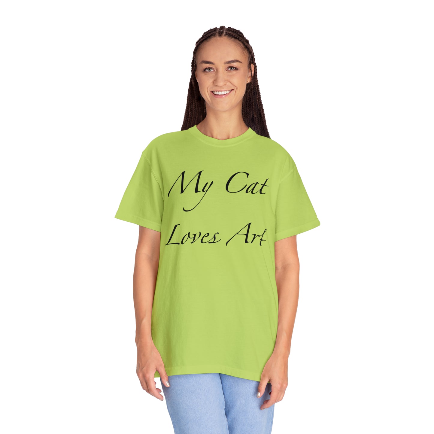 My Cat Loves Art - Unisex T-shirt (14 colors)