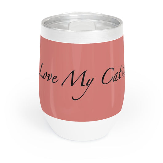 I Love My Cat - Wine Tumbler (9 colors)