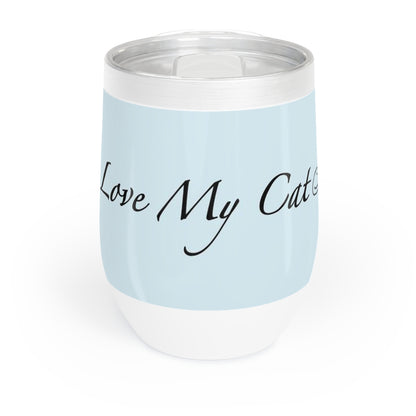 I Love My Cat - Wine Tumbler (9 colors)