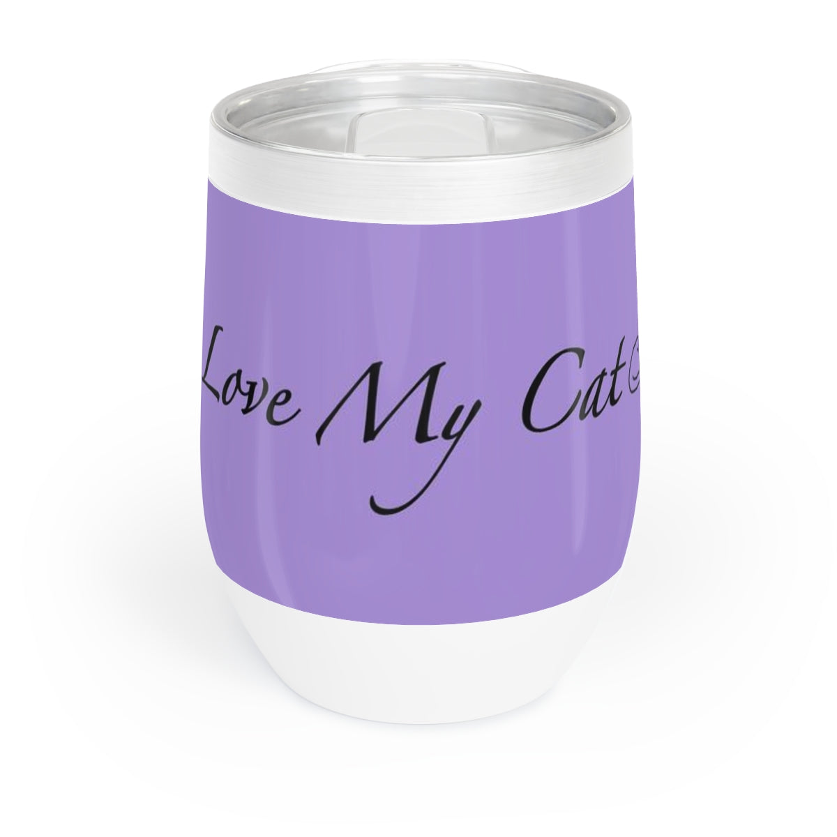 I Love My Cat - Wine Tumbler (9 colors)