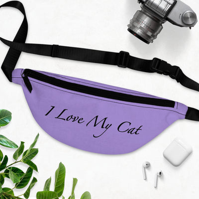 I Love My Cat - Riñonera - Violeta
