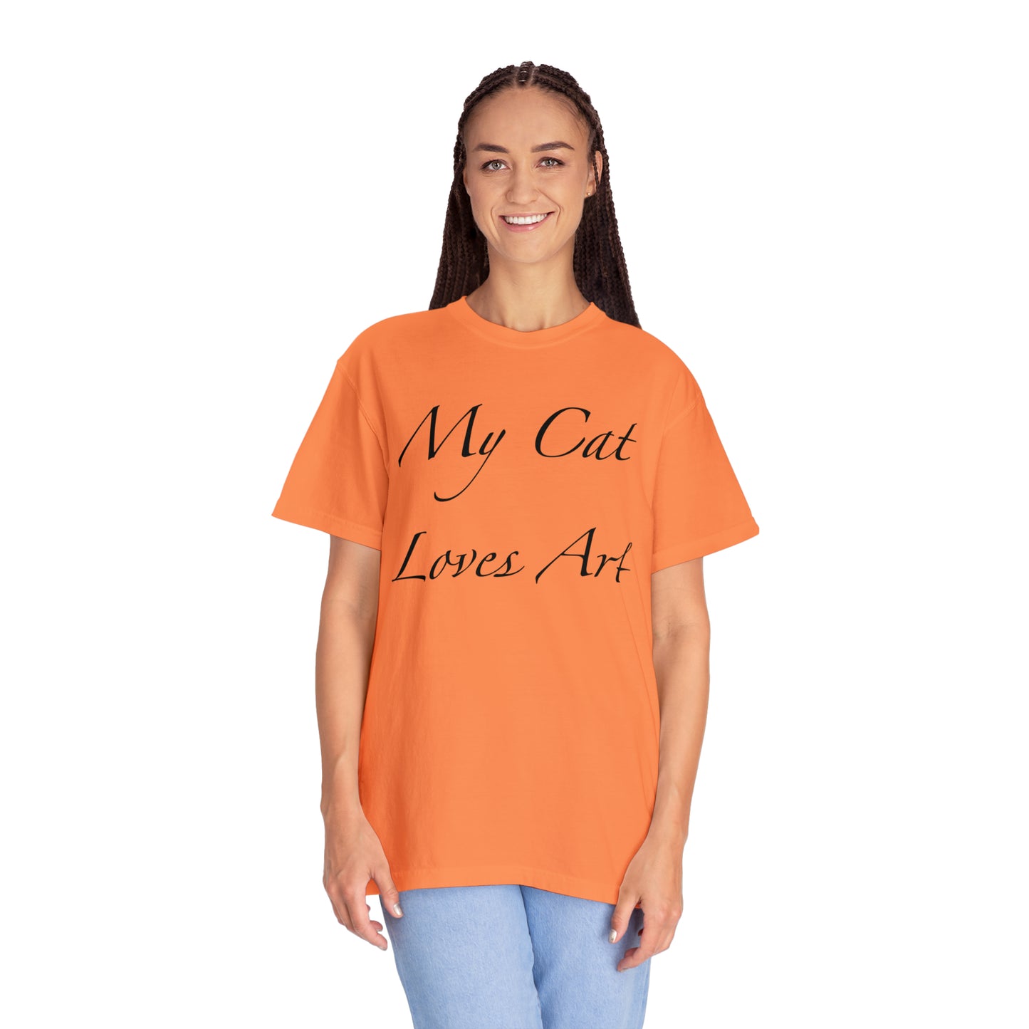 My Cat Loves Art - Unisex T-shirt (14 colors)