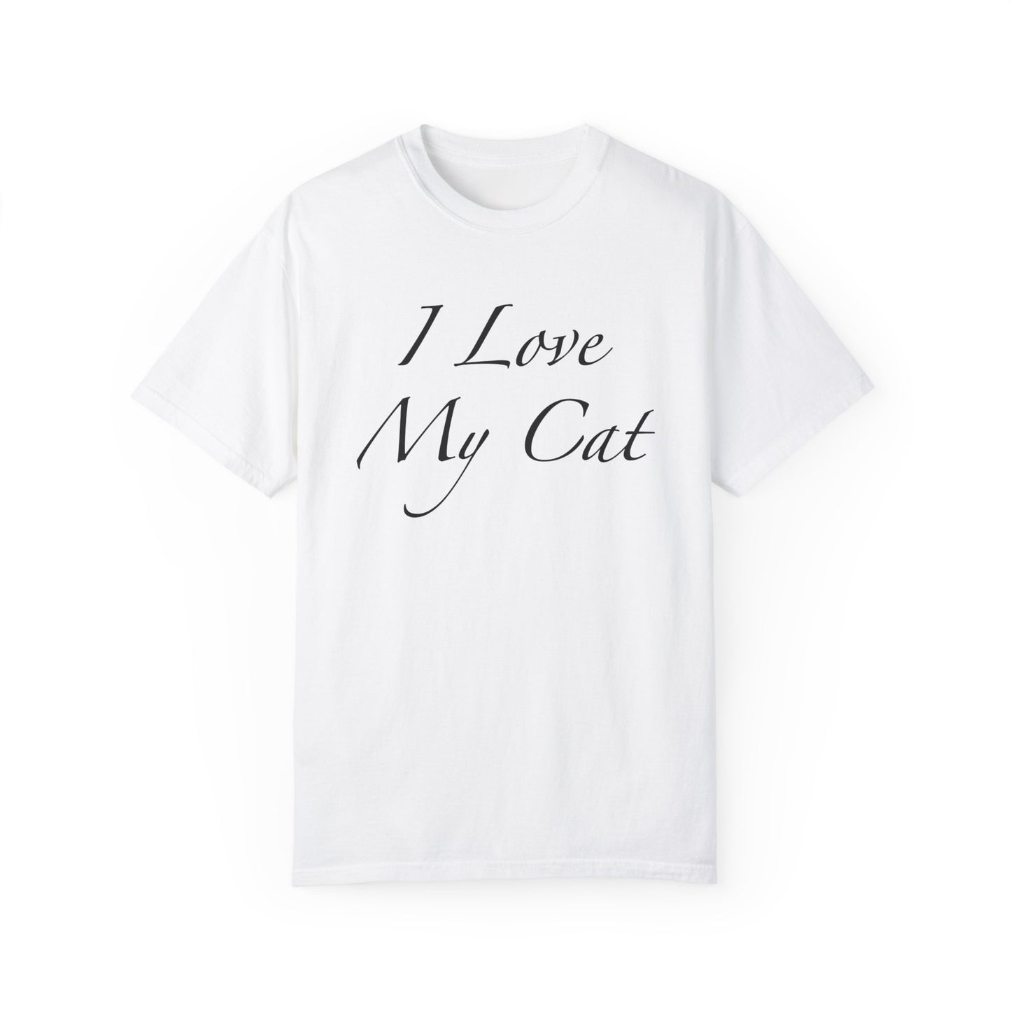 Amo a mi gato - Camiseta unisex (14 colores)