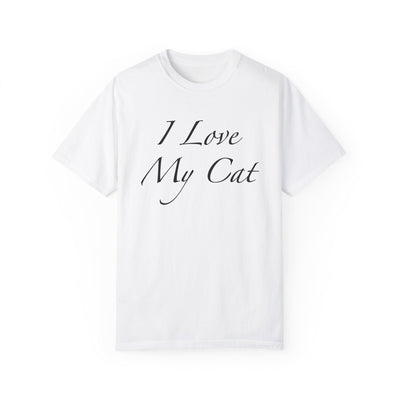 Amo a mi gato - Camiseta unisex (14 colores)