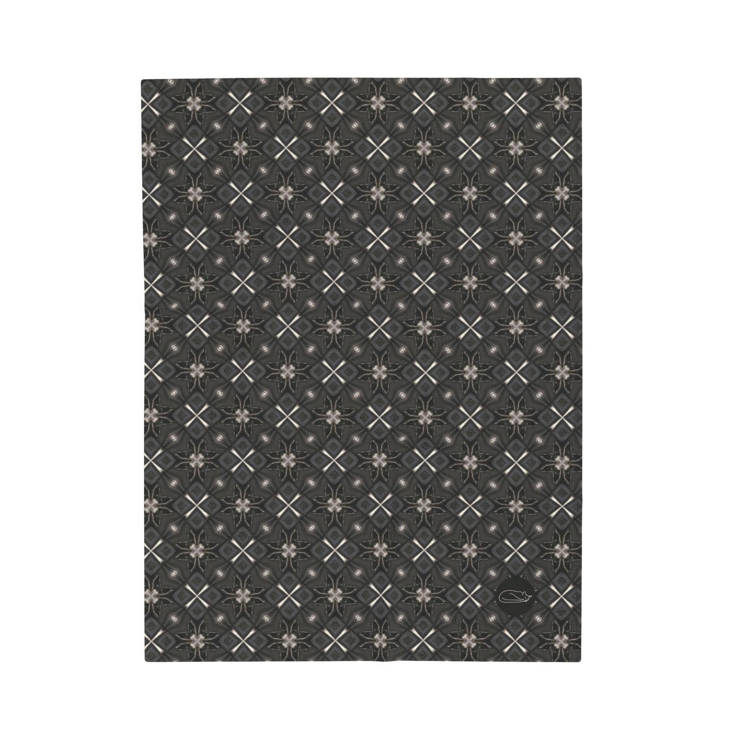 Velveteen Plush Blanket - Onyx