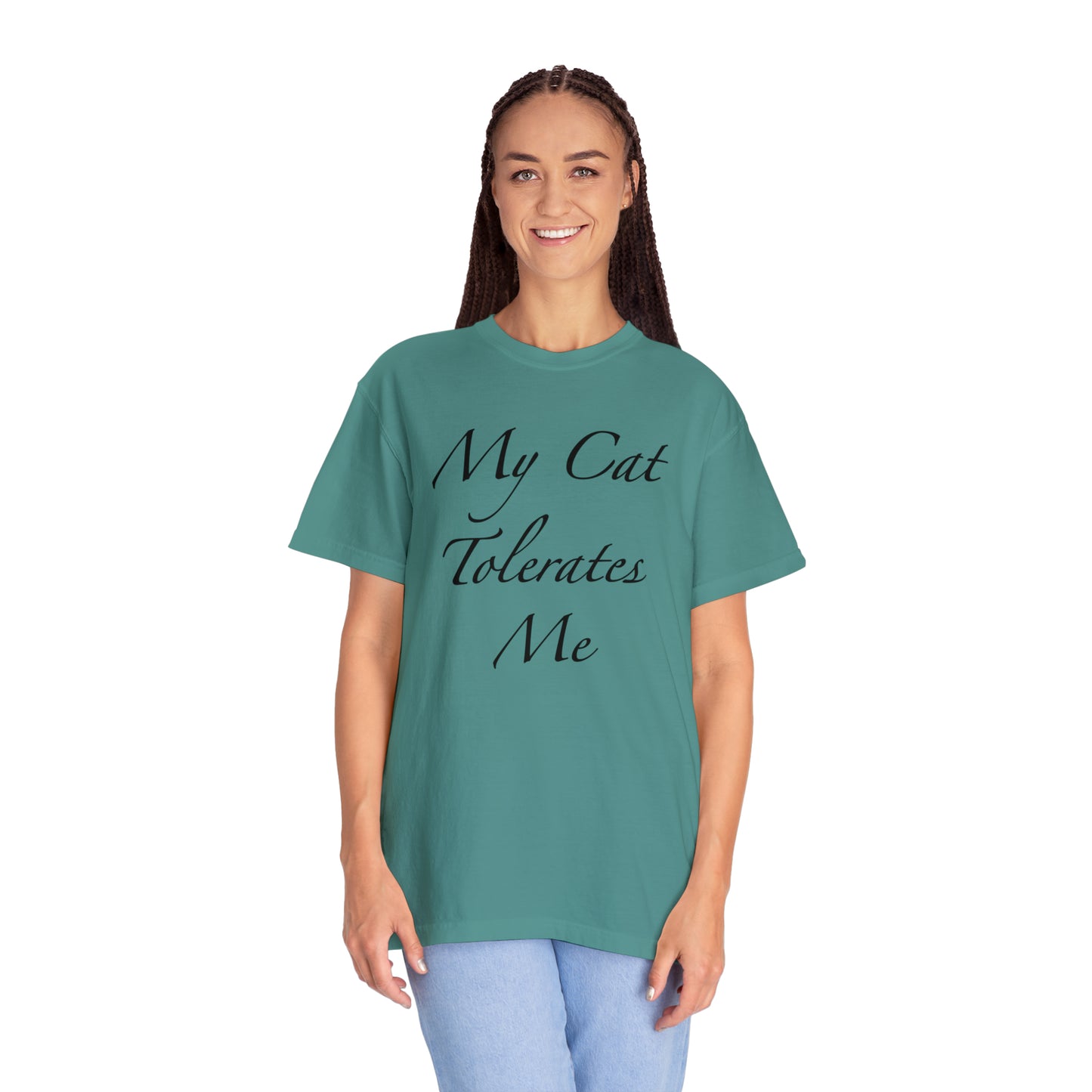 My Cat Tolerates Me - Unisex T-shirt (14 colors)