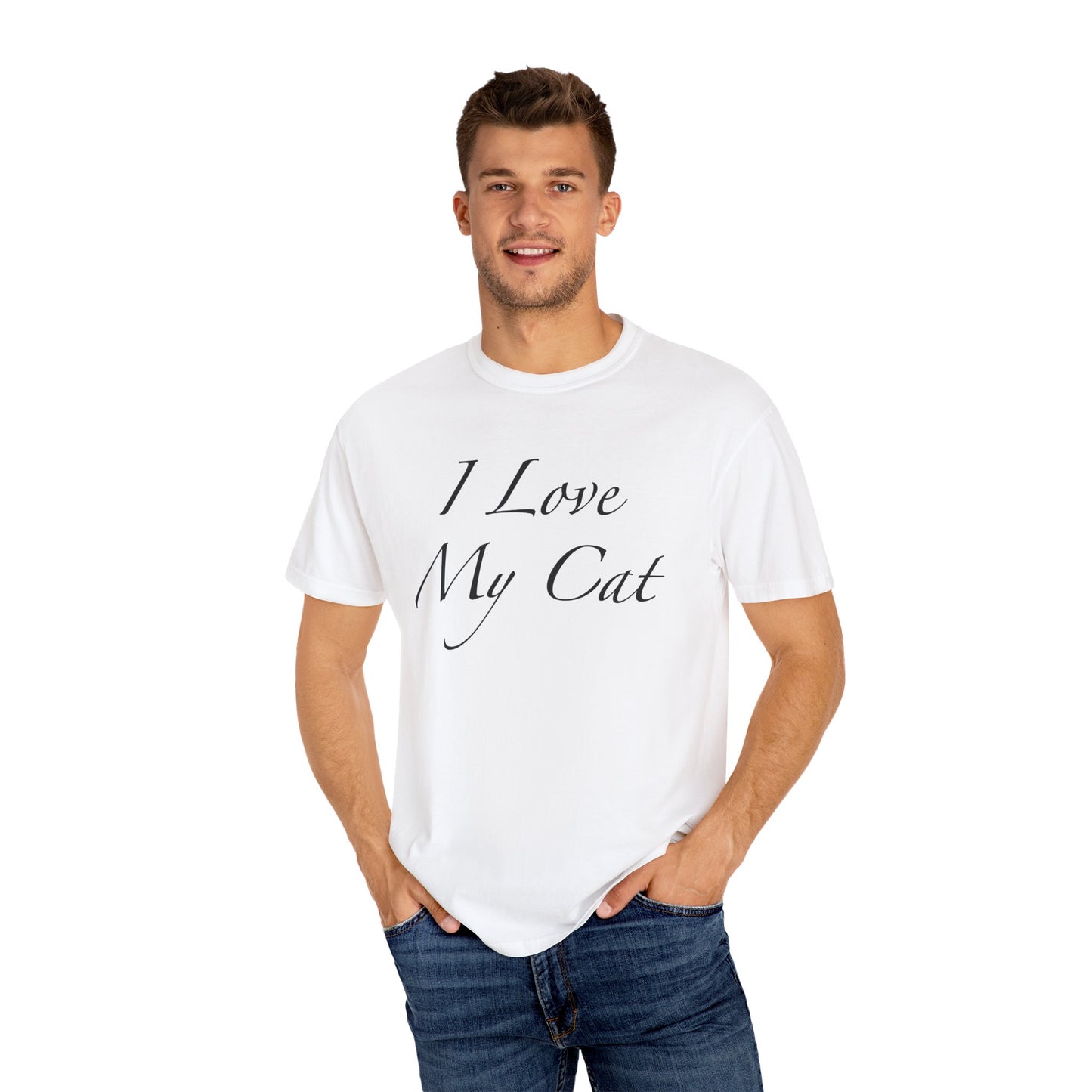 Amo a mi gato - Camiseta unisex (14 colores)