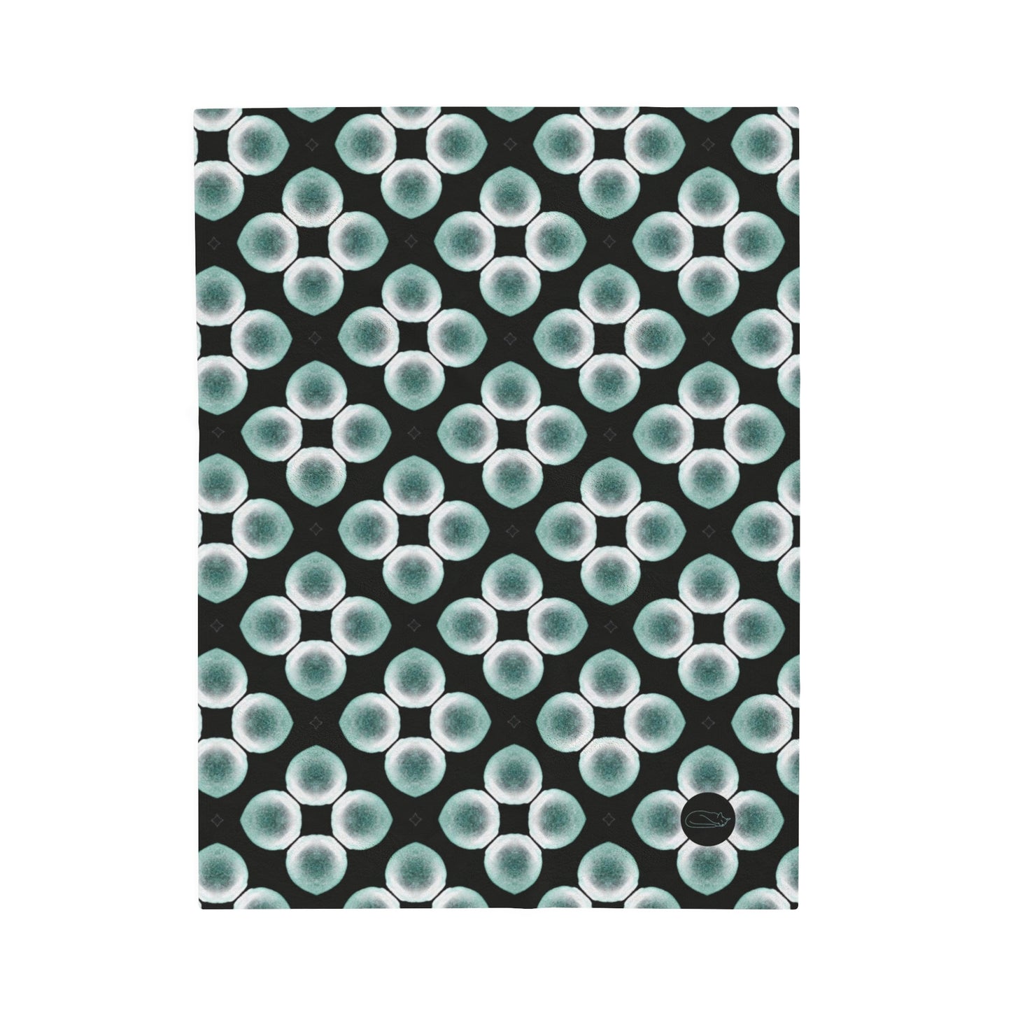 Velveteen Plush Blanket - Verdigris