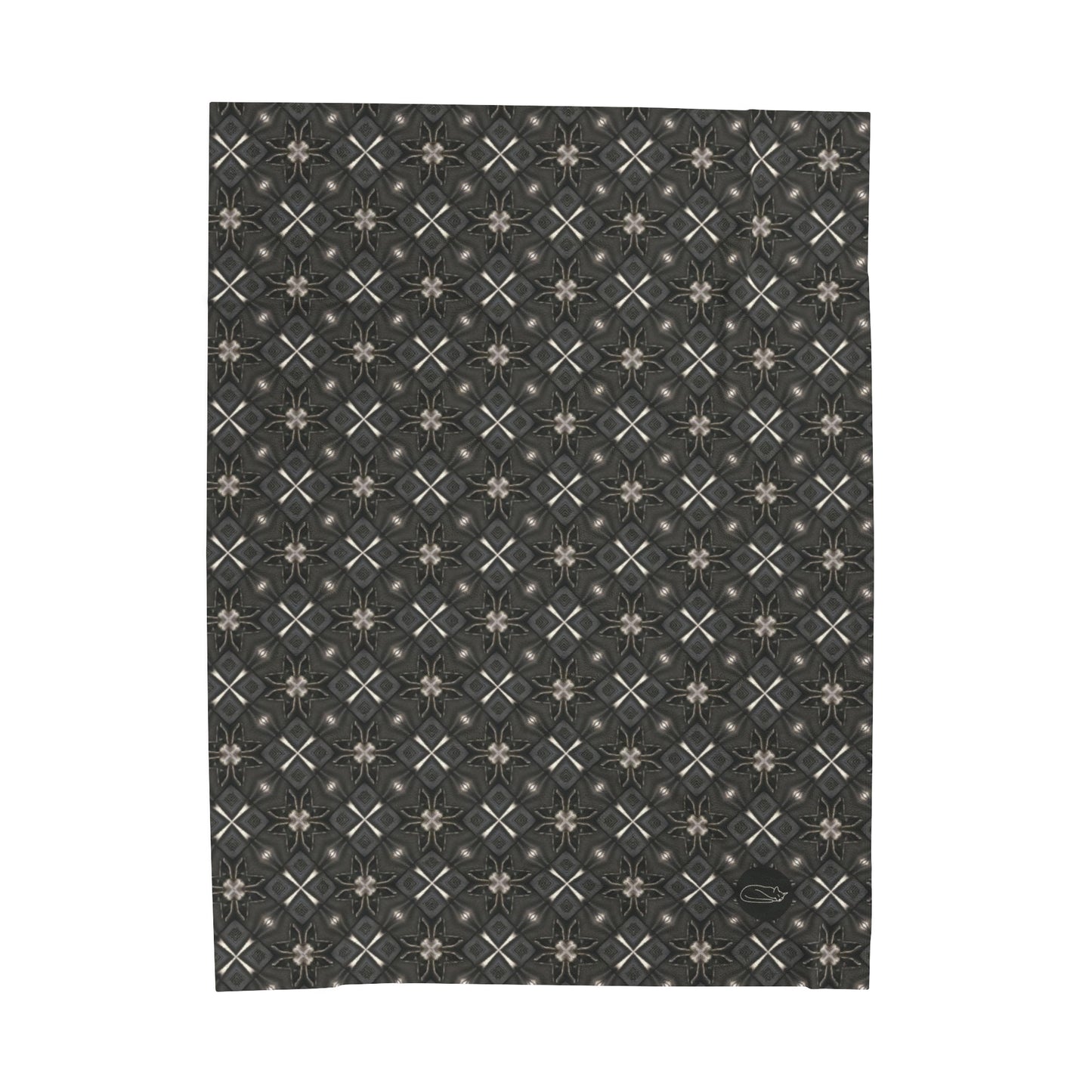 Velveteen Plush Blanket - Onyx