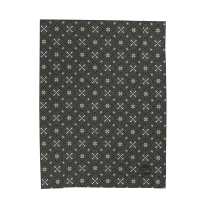 Velveteen Plush Blanket - Onyx