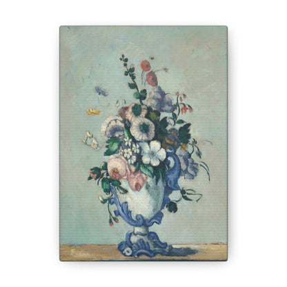 Flowers in a Rococo Vase