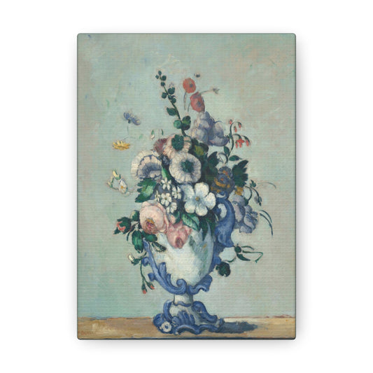 Flowers in a Rococo Vase