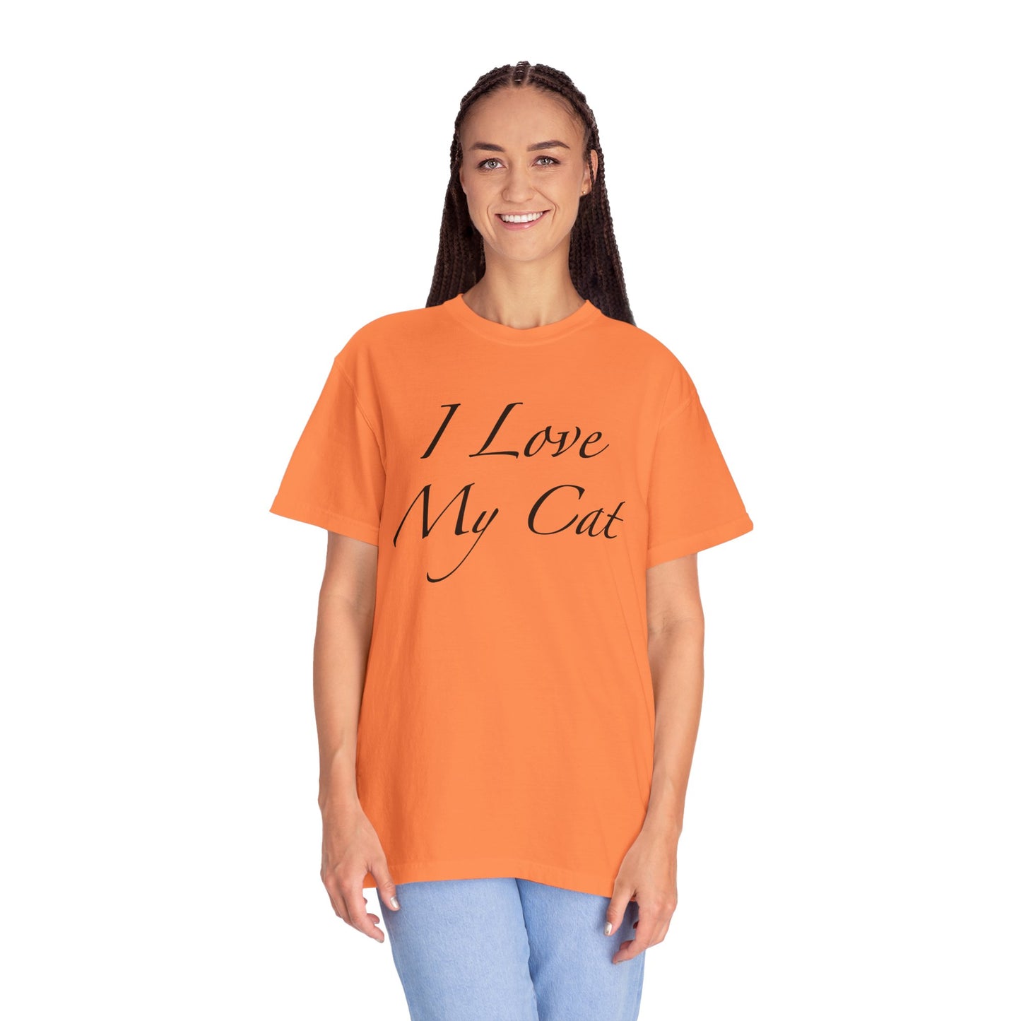 Amo a mi gato - Camiseta unisex (14 colores)