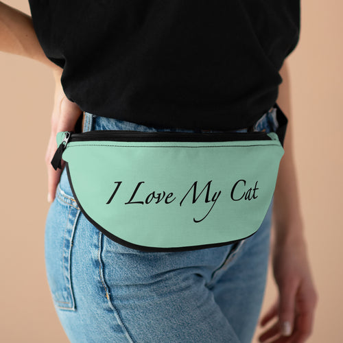 I Love My Cat - Fanny Pack - Island Reef