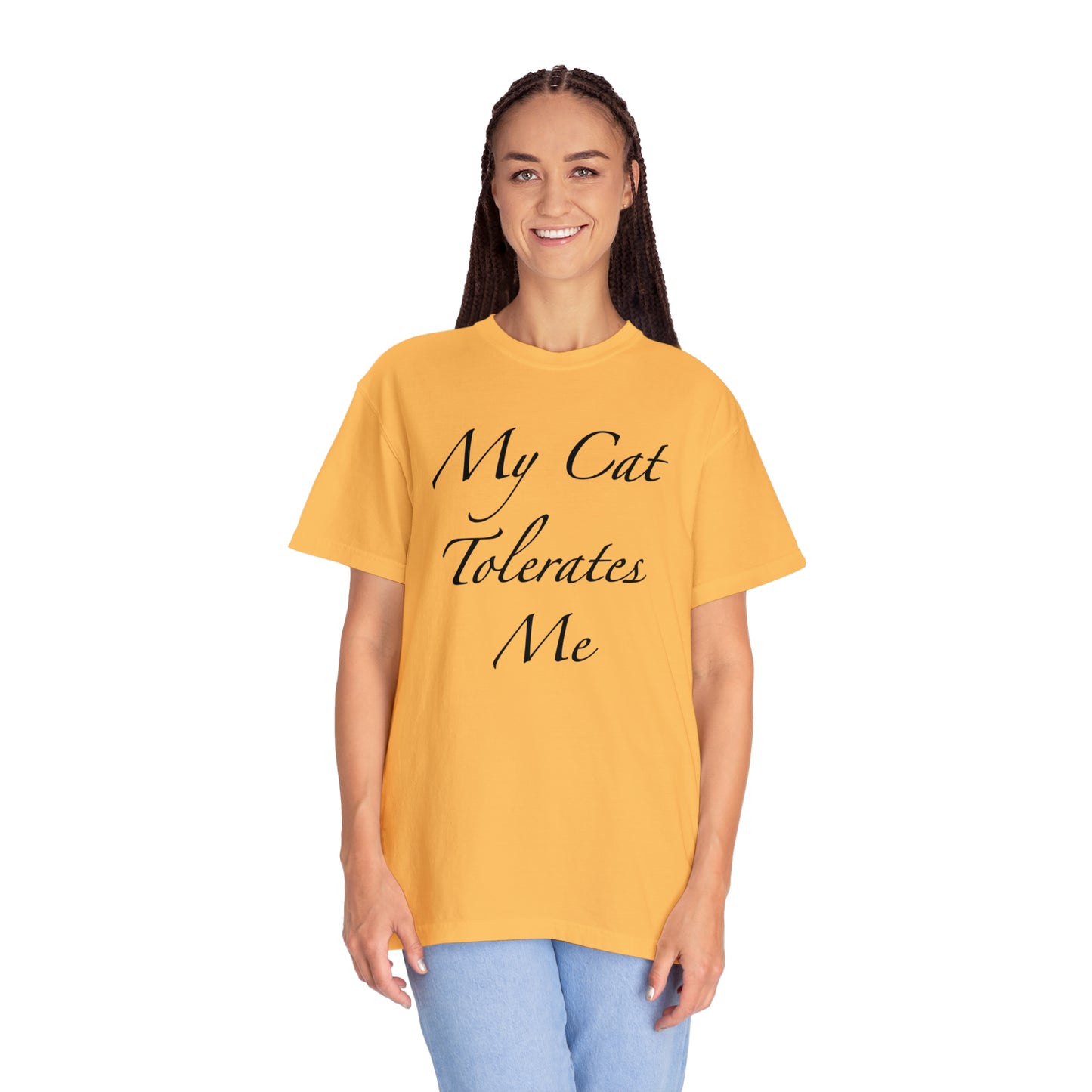 My Cat Tolerates Me - Unisex T-shirt (14 colors)