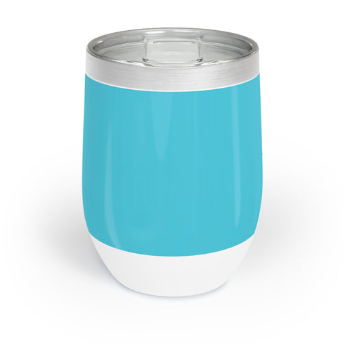 I Love My Cats - Wine Tumbler - Lagoon Blue